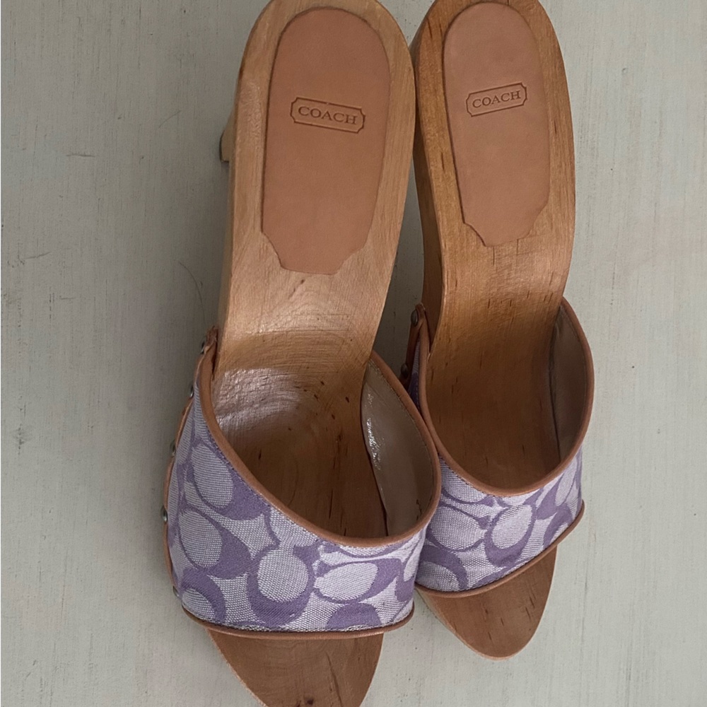 Brand new never worn classic coach heel